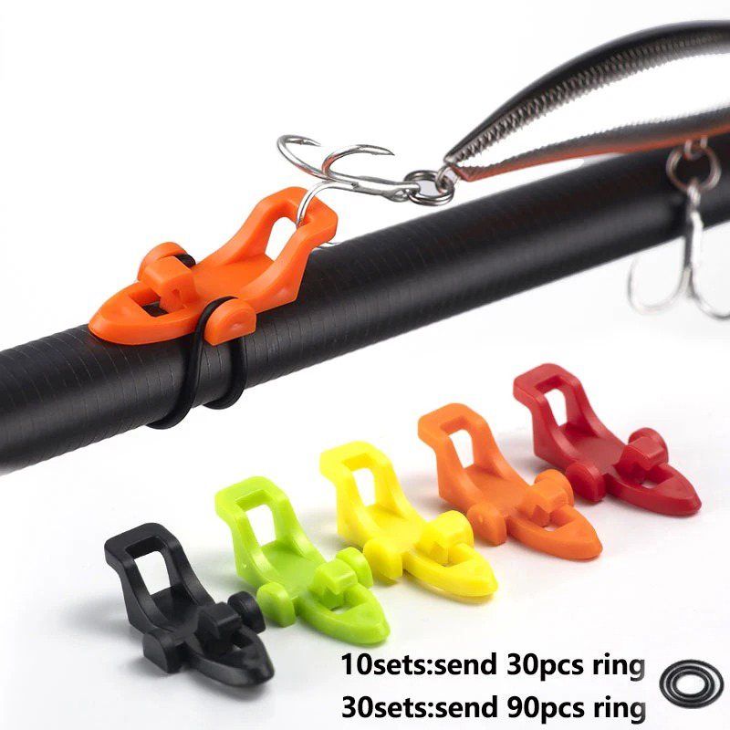 Fishing Hook Box - 10-30 szt. Uchwyt na haczyk wędki,