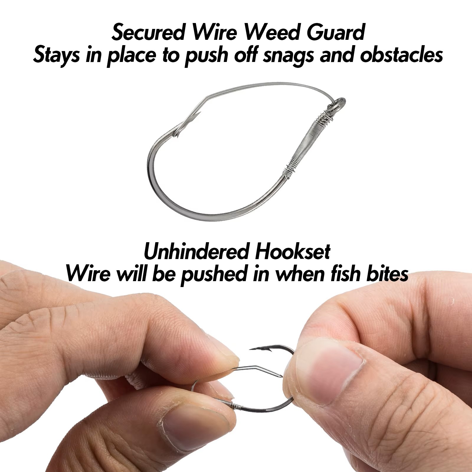 Haczyki FishTrip Weedless Wack – Fishing Hook Circle recenzja i cena